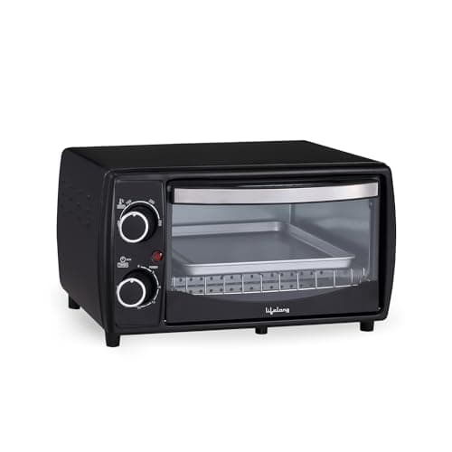 Lifelong LLOT10 10 Litres Oven, Toaster & Griller with Auto Shut Off and 30 Minute Timer, OTG Oven for Baking Cake, Pizza, Grilling and Toasting at Ho