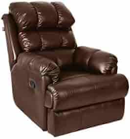 Little Nap Recliners Amet Single Seat Recliner Sofa (Brown)
