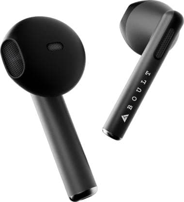 (Renewed) Boult Audio AirBass Xpods TWS Bluetooth Headset (Black)