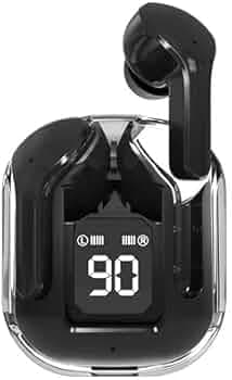 Ultrapods TWS Earbud | Transparent Design, 30 Hrs Playtime with Fast | 30 Hrs Playtime with Fast Charging, Bluetooth 5.3 + ENC | 13mm HD BASS Drivers ...