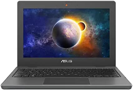 ASUS BR1100 Notebook 12 (2022), 11.6-inch HD, Intel Celeron N4500, (4GB RAM/128GB M.2 NVMe™ PCIe®/Integrated Graphics/Windows 11 Home/Star Grey/1.26 Kg), BR1100CKA-GJ0722W