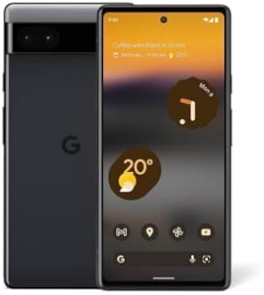 AJM Pixel 6a 5G (Charcoal 6GB RAM 128GB Storage)