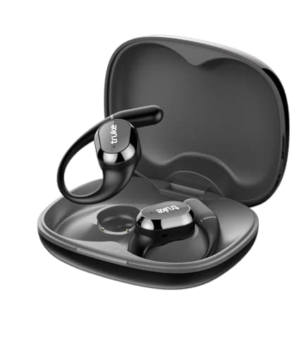 truke Newly Launched Buds Liberty Open Ear Wireless Earbuds with 360Spatial Audio Experience, 16mm Beryllium Speaker, 60H Playtime, Quad Mic for Cryst...