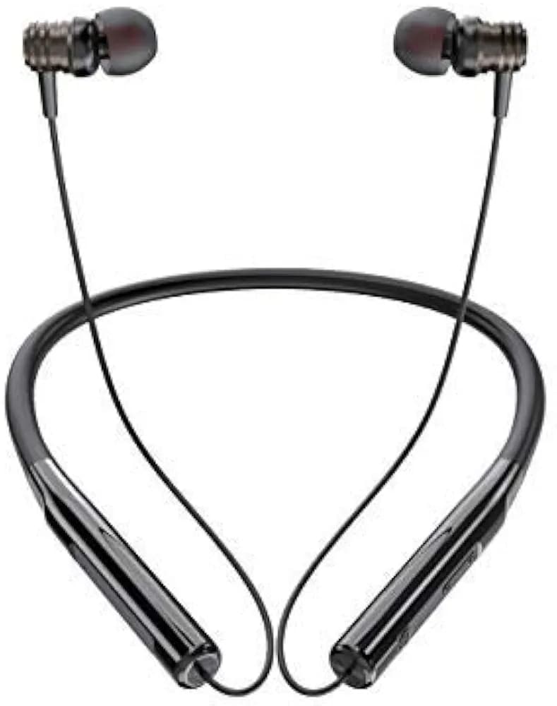 KDM ORIGINAL A1 Royal Extra Bass Neckband Wireless Earphones with Full Dolby Effect Up to 15 Hours Music