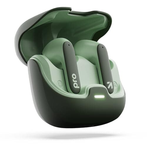 Boult Audio Newly Launched Z40 Pro Bluetooth Truly Wireless in Ear Earbuds with 100H Playtime, Quad Mic ENC, 45ms Low Latency Gaming, Premium Rubber G...