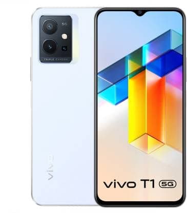 (Renewed) Vivo T1 5G (Silky White,4GB RAM, 128GB Storage)