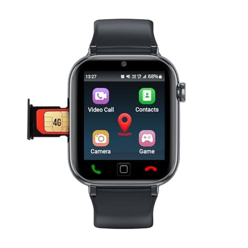 sekyo 'Magic Pro' Calling Smartwatch for Kids | Precise & Real-time GPS Location | 4G/5G Sim Video/PhoneCall | Camera, Pedometer, History Route, 7 Gam...