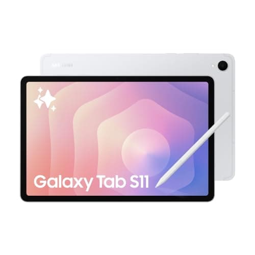 Samsung Galaxy Tab S11 with AI, S Pen in-Box, 27.8 cm (11 inch) Dynamic AMOLED 2X Display, 12 GB RAM, 256 GB Storage, Wi-Fi Tablet, Silver