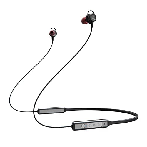 (Renewed) boAt Rockerz 355 in-Ear Bluetooth Neckband Earphone with Mic(Active Black)