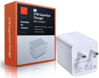 Mi 27W Fast Mobile Charger Compatible for Xiaomi Mi 9Pro (Only Adapter)