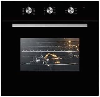 Built-In Oven ELICA EPBI AF760 MMF 58L 7 Cooking Functions with Airfryer Function, Black