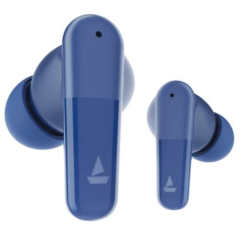 boAt Airdopes 172 True Wireless Earbuds with ENx™ Tech, Beast Mode, 35H Playtime, 11mm Drivers, ASAP™ Charge, IPX4, IWP™, Touch Controls(Bold Blue)