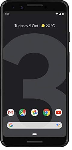 Google Pixel 3 (Just Black, 4GB RAM, 64GB Storage) Smartphones