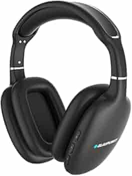 Blaupunkt BH31 Bluetooth Wireless Over Ear Headphones I 40MM Drivers I HD Sound I Soft PU Headband with Built in Mic I TurboVolt Fast Charging