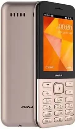 Lava Gem Big Screen Dual Sim KEYPAD Mobile PMMA 2.5D Curvy Screen Glass with Big Battery 1800mah (Gold)