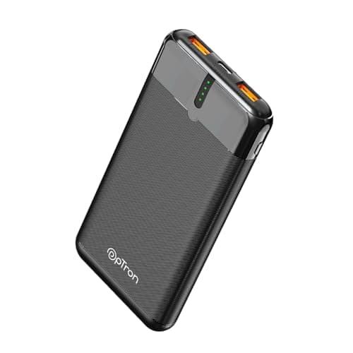 pTron Newly Launched Dynamo Nergy 10000mAh 22.5W Fast Charging Power Bank, Supports VOOC/Wrap/Dash USB Charging, 20W PD Fast Charging, 3 Outputs, 1 In...