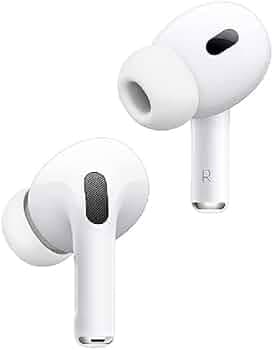 Air-Pods Pro 2 (2nd Generation) WIith mag Wireless Charging Case (White) - True Wireless with ANC & Spatial .Audio Featureseration with ANC Working 10...