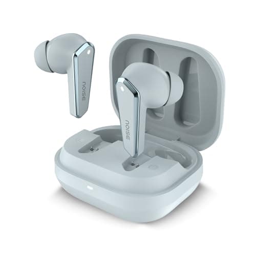 Noise Newly Launched Buds N1 in-Ear Truly Wireless Earbuds with Chrome Finish, 40H of Playtime, Quad Mic with ENC, Ultra Low Latency(up to 40 ms), Ins...