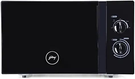Godrej 25 L Solo Microwave Oven (GMX 725 SP1 TM Mirror, Multi distribution heat system), Black