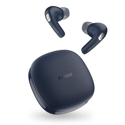 Noise Newly Launched Buds E1 in-Ear Truly Wireless Earbuds with Pebble Grain Design, 35H of Playtime, Quad mic ENC,10mm Driver, Low Latency, BT v5.3 (...