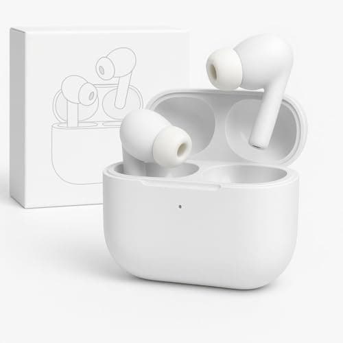 RIVANTA Wireless Earbuds Bluetooth 5.1 TWS Earphones Full Touch Control Headphones Built-in Microphone Immersive Sound Quality Ensure Fast Stable & Co...