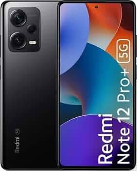 (Refurbished) Redmi Note 12 Pro+ 5G (Obsidian Black,12GB RAM, 256GB Storage)