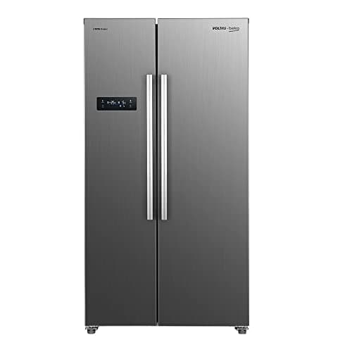 Voltas Beko 563L Inverter Frost Free Side by Side Refrigerator (Inox, RSB585XPE)