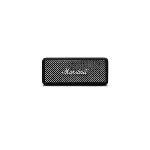 Marshall Emberton II 20 Watt Wireless Bluetooth Portable Speaker (Black & Steel)