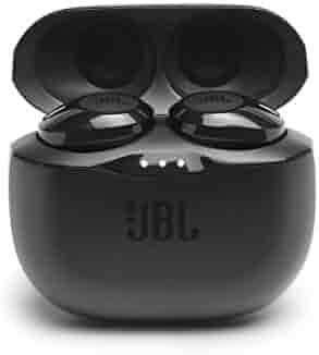 (Renewed) JBL Tune 125TWS True Wireless In-Ear Headphones - JBL Pure Bass Sound, 32H Battery, Bluetooth, Fast Pair, Comfortable, Wireless Calls, Music, Native Voice Assistant, Android and iOs Compatible (Black)