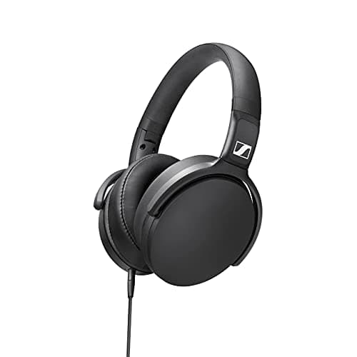 Sennheiser HD 400S Wired Over the Ear Headphone with Mic (Black) Sennheiser Headphones