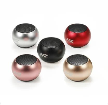 MZ M3 (Portable Bluetooth Mini Speaker) Dynamic Metal Sound with High Bass 5 W Bluetooth Speaker with Wireless mic (Multicolor, Stereo Channel)