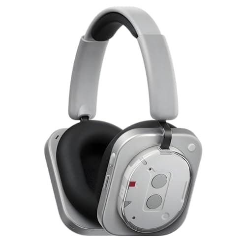 CMFF Headphones (1) Hybrid Active Noise Cancelling Headphones, Wireless Over-Ear Headphone with 6 Mics, 81Hrs Playtime, Hi-Res Audio, KLF-Tuned, Spati...