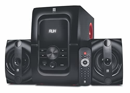 iBall Tarang Woods 40 Watt 2.1 Channel Wireless Bluetooth Multimedia Speaker (Black)