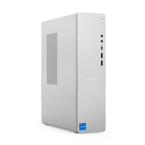 Lenovo IdeaCentre Tower 13th Gen Core i3-13100 (8GB RAM/512GB SSD/Integrated Intel UHD Graphics/Windows 11/WiFi 6/Bluetooth 5.2/USB Calliope Keyboard ...