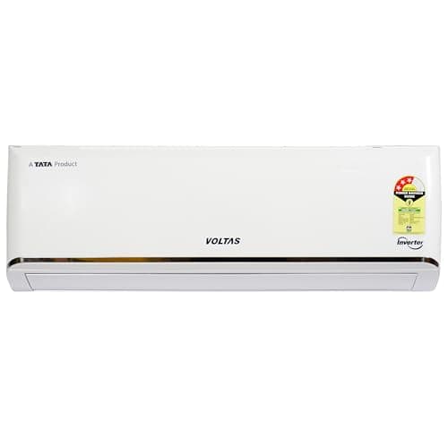 Voltas 1.5 Ton 3 Star Inverter Split AC (Copper, 4-in-1 Adjustable Mode, Anti-dust Filter, 2024 Model, 183V VECTRA ZEN SILVER, White)
