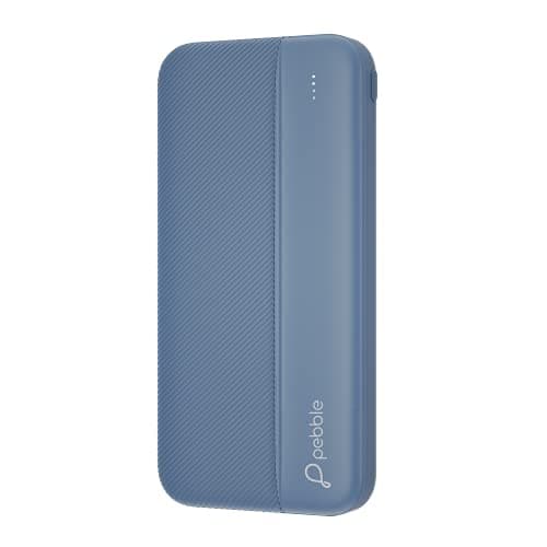 Pebble Volt+ 10,000mAh high-Speed Power Bank (Aqua Blue)