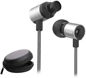 TANCHJIM Tanya Wired IEM Earphone, 7mm Dynamic Driver | Titanium-Alloy Rear Cavities | Excellent Sound Quality in Ear Monitor Cable with in-Line Mic &...