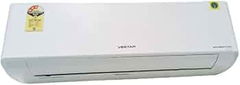 VESTAR 1.5Ton 3 Star Split AC (Copper Coil with Hidden Display Eco/Power Saving Mode, White)