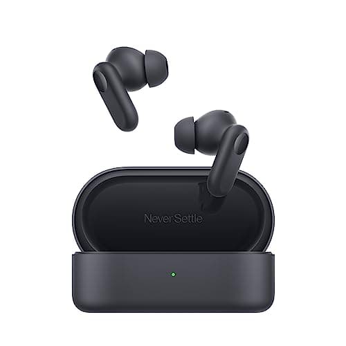 (Refurbished) OnePlus Nord Buds 2r True Wireless in Ear Earbuds with Mic, 12.4mm Drivers, Playback:Upto 38hr case,4-Mic Design, IP55 Rating [Deep Grey...