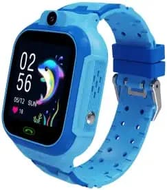 Sekyo 4G Gaming Edition |7 Games|Smartwatch for Kids|Boys|Girls Voice Call|4G Volte|LBS Location Tracking|SOS|Voice Chat| Multiple Watch Faces|Geo-Fencing|Pink (Blue)