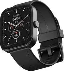 (Renewed) Noise ColorFit Caliber Smart Watch with 15-day battery, 1.69" display, 60 Sports Modes Smartwatch (Black Strap, Regular)