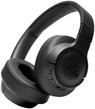 (Renewed) JBL Tune 710BT by Harman, 50 Hours Playtime with Quick Charging Wireless Over Ear Headphones with Mic, Dual Pairing, AUX & Voice Assistant Support for Mobile Phones (Black)
