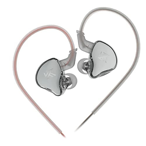 KZ EDCX Wired IEM10mm Dynamic Driver | PET Diaphragm | Transparent PC Cavity | HD Microphone | U-Shaped Tuning | Detachable Cable | OFC Cable | Lossle...