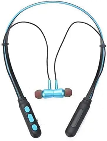 CROGIE C11 Bluetooth Wireless in Ear Earphones Stereo Earphone Hands-Free with mic and Neckband Compatible with All Android and iOS Devices. Multi Colour