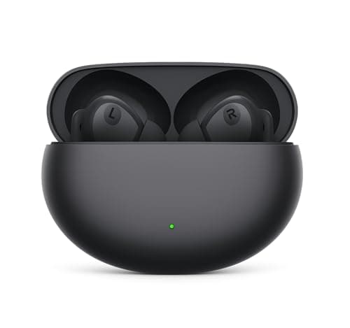Original for OnePlus Nord Buds 3 Sleek True Earwear Designed with Balanced Acoustics, Responsive Touch, Reliable Type-C Charging (Black)