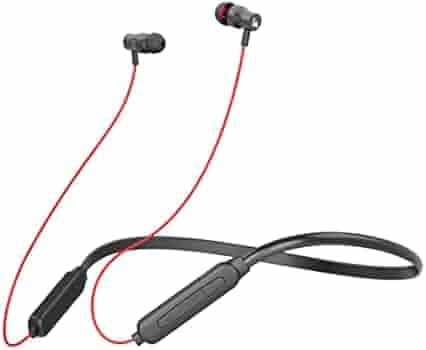 UBON Bluetooth Earphone CL-350 Prithvi Series in Ear Wireless Neckband, with Mic,Up to 15 Hours Playtime, Magnetic Earbuds, Lightweight v5.0 Bluetooth Headset for Running, Gyming & Travelling (Black)