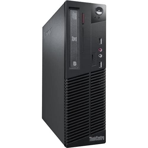 (Renewed) Lenovo ThinkCenter M82e Desktop (Intel Core i5 / 16 GB RAM / 500GB HDD/ Windows 10 Pro, MS Office / USB, Ethernet,VGA, Black)