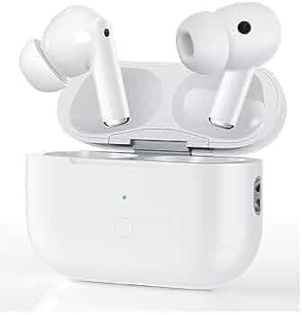 Air Buds Pro 2nd Generation with (C-Type) Charging Case (White) TWS in-Ear Earphone | Bluetooth 5.3, Mic & | Earbuds True Wireless in Ear Headset | IP...