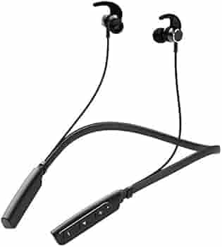 CROGIE EX6 New Wireless Headset with ASAP Charge Technology, Immersive Audio, Up to 8H Playback, Bluetooth V5.0,Noise Cancellation, Magnetic Eartips and IPX5 Sweatproof (RD-01 Headset)