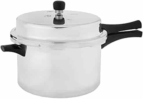 Prestige Popular Aluminium Cooker, 8.5 Litres, Silver